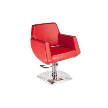 Fotel fryzjerski NICO czerwony BD-1088   Tanio!